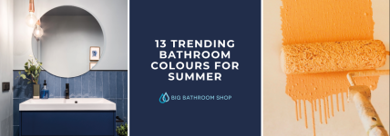 13 trending badkamerkleuren voor de zomer